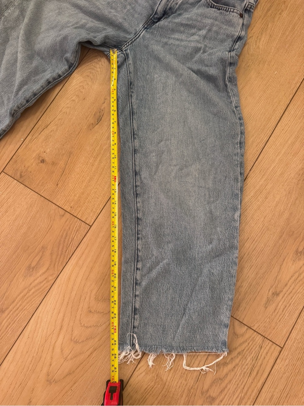Banana Republic Barrel Fit Light Wash Jeans - Picture 9 of 12
